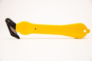 Klever Excel Double Wall Safety Cutter Yellow