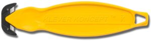 Klever Koncept Safety Knife Yellow
