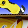 Black and yellow Klever X-Change box cutter by Klever Innovations.