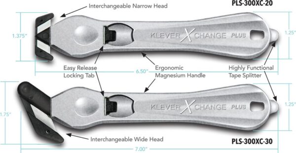 Klever X-Change PLUS updated safety tool at SAFECUTTERS.