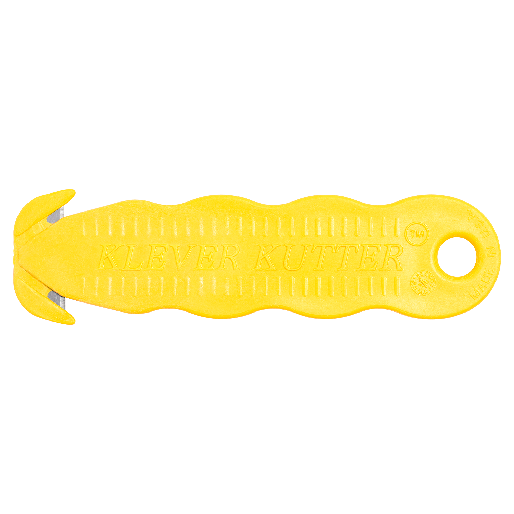 Klever Koncept™ Safety Cutter - Yellow